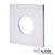 Article picture 1 - Cover aluminium square chrome for recessed spotlight SYS-68