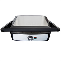 Gastronoma Tischgrill 18240001, schwarz/silber, 2200W