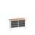 Produktbild - cubio Kastenwerkbank mit 6 Schubladen, Multiplex-Arbeitsplatte