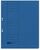 ELBA Smart Line Ösenhefter A4 für kaufm. Heftung oder Amtsheftung und ganzen Vorderdeckel, aus 250 g/m² Manilakarton (RC), blau