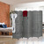 Relaxdays Paravent, 6-teilig, Raumtrenner faltbar, HxB 170x241 cm, Sichtschutz innen, Holz, Papierseil, Trennwand, grau