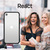 OtterBox React Apple iPhone SE (2022/2020)/8/7- schwarz Crystal - clear/schwarz - Schutzhülle