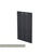 Ante con serratura nero venato frassino 80x115 cm in melaminico per mobile medio linea Presto Artexport - 60069M/8