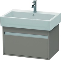 DURAVIT KT668404343 Waschtischunterbau KETHO 440 x 650 mm basalt matt