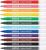 Berol Color Fine Fibre Tip Colouring Pen 0.6mm Line Assorted Colours (Pack 12)