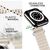 NALIA Silicone Bracelet Ocean Style Smart Watch Strap compatible with Apple Watch Strap Ultra/SE & Series 8/7/6/5/4/3/2/1, 42mm 44mm 45mm 49mm, iWatch Sports-Band Men Women Beige