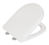 WENKO WC-Sitz Exclusive Nr. 3 Weiß Matt, aus antibakteriellem Duroplast, mit Absenkautomatik