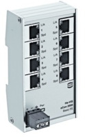 Ethernet Switch, unmanaged, 8 Ports, 100 Mbit/s, 24-48 VDC, 24020080000