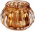Teelichthalter Antara; 7.5x4.8 cm (ØxH); hellbraun; 6 Stk/Pck