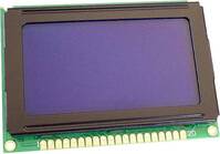 Display Elektronik LC kijelző Fehér Kék 128 x 64 Pixel (Sz x Ma x Mé) 75 x 52.7 x 7 mm