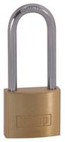 Kasp K12040L55D Függő lakat 40 mm Különböző időben záródó Aranysárga Kulcsos zár
