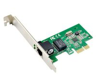 PCIe 8111E Single network card Main chip : Realtek RTL8111E 1 x RJ45 port, Integrated 10/100 / 1000M Ethernet Netzwerkkarten