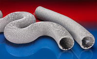 Wąż wentylacyjny (do +110°C), super lekki, wzmocniona tkanina; Ø 127mm; L:6m; PROTAPE® PVC 371