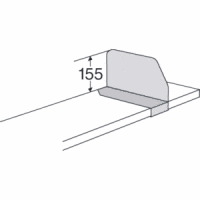 Fachteiler verschiebbar für Büro-Regal Progress 500 Tiefe 40cm