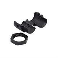 40MM Glands & Locknuts (PK2) Black