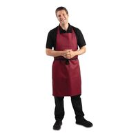 Whites Chefs Clothing Unisex Professional Apron in White Size 965x711mm