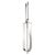 Vogue Swivel Peeler Made of Sturdy Stainless Steel with Curved Edge