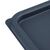 Vogue Square Food Storage Container Lid in Blue Polycarbonate - Large