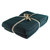 Pique-Decke mit Zierstich-Einfassung, Waffelpique, Bettüberwurf, Tagesdecke, Anthrazit