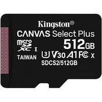 Kingston - Kingston 512GB Canvas Select Plus 100R A1 Class10 MicroSDXC (SDCS2/512GB) memóriakártya