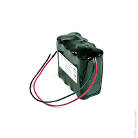 Pack(s) Batterie Li-Ion 8x 18650 4S2P ST2 14.4V 5.2Ah Fils