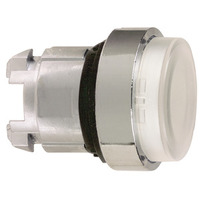 Frontelement für Leuchtdrucktaster ZB4, tastend, weiß, Ø 22 mm