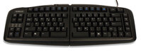 Whilst Stocks Last - Goldtouch Keyboard German layout Black.
