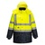 Kabát jól láthatósági 7:1 Traffic sárga/sötétkék XXL