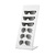 Glasses Display / Glasses Holder / Glasses Stand "Galega" | 200 mm 500 mm 150 mm for 6 pairs of spectacles