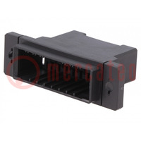 Socket,plug; wire-board; male; Dynamic D-3100D; 3.81mm; 10A; black