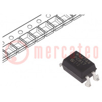 Optocoupler; SMD; Ch: 1; OUT: transistor; Uinsul: 5kV; Uce: 80V; PC817