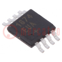 IC: PMIC; DC/DC converter; Uin: 2÷5.5VDC; Uout: 2÷5.5VDC; 0.3A; Ch: 1