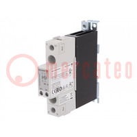 Relay: solid state; Ucntrl: 3÷32VDC; 25A; 24÷240VAC; -40÷80°C; IP20