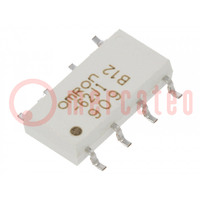 Relay: solid state; DPST-NO; Icntrl: 25mA; 400mA; max.60VAC; G3VM