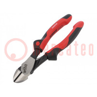 Alicate; lateral,para cortar; 180mm; Industrial; blister