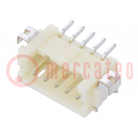 Connector: wire-board; socket; male; DF13; 1.25mm; PIN: 5; SMT