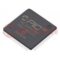 IC: PIC microcontroller; 256kB; 80MHz; 2.3÷3.6VDC; SMD; TQFP100-EP