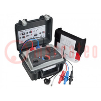 Meter: insulation resistance; LCD; VAC: 30÷660V; VDC: 30÷660V; IP65