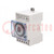 Programmable time switch; 30min÷24h; SPDT; 250VAC/16A; -10÷55°C