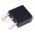 Transistor: N-MOSFET; unipolaire; 200V; 5A; 50W; DPAK