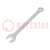 Wrench; combination spanner; 10mm; Overall len: 140mm