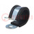 Fixing clamp; ØBundle : 30mm; W: 25mm; steel; Cover material: EPDM