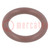 O-ring gasket; FPM; Thk: 1.5mm; Øint: 7mm; brown; -20÷200°C