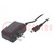 Tápegység: impulzusos; hálózati,dugós; 5VDC; 1A; 5W; Kim: USB mini