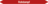 Mini-Rohrmarkierer - Rohdampf, Rot, 0.8 x 10 cm, Polyesterfolie, Selbstklebend