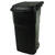 Mülltonne Abfallbehälter 100 Liter für den Innen- und Außeneinsatz Version: 06 - schwarz
