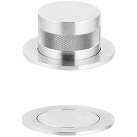 Produktbild zu SOLIDO Pulsante CAPDEL, acciaio inox