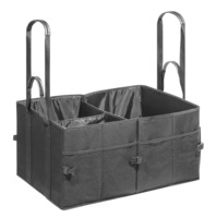 Kofferraumtasche XL schwarz BigBox Shopper 60x40x30 cm