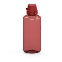 Artikelbild Trinkflasche "School", 1,0 l, transluzent-rot/rot