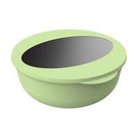 Artikelbild Food-Bowl "ToGo", Deluxe, 2,2 l, geselliges grün/transparent